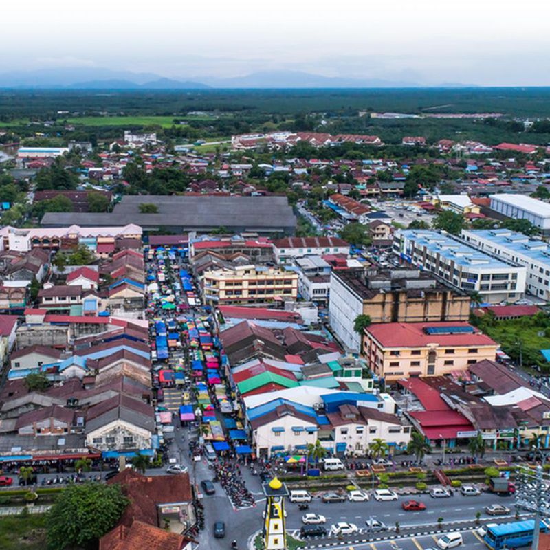 Bagan Serai 市镇
